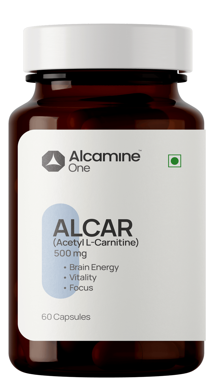 Alcamine ALCAR 500 mg | Brain, Energy & Fat Metabolism Support