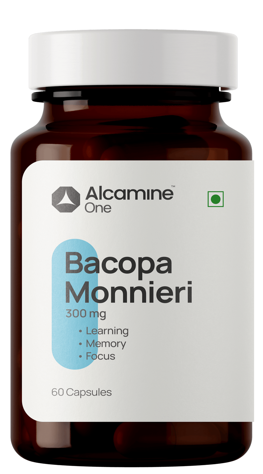 Alcamine Bacopa Monnieri 300 mg | Memory, Focus & Cognitive Support