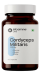 Alcamine Cordyceps Militaris 500 mg | Energy, Stamina & Lung Support