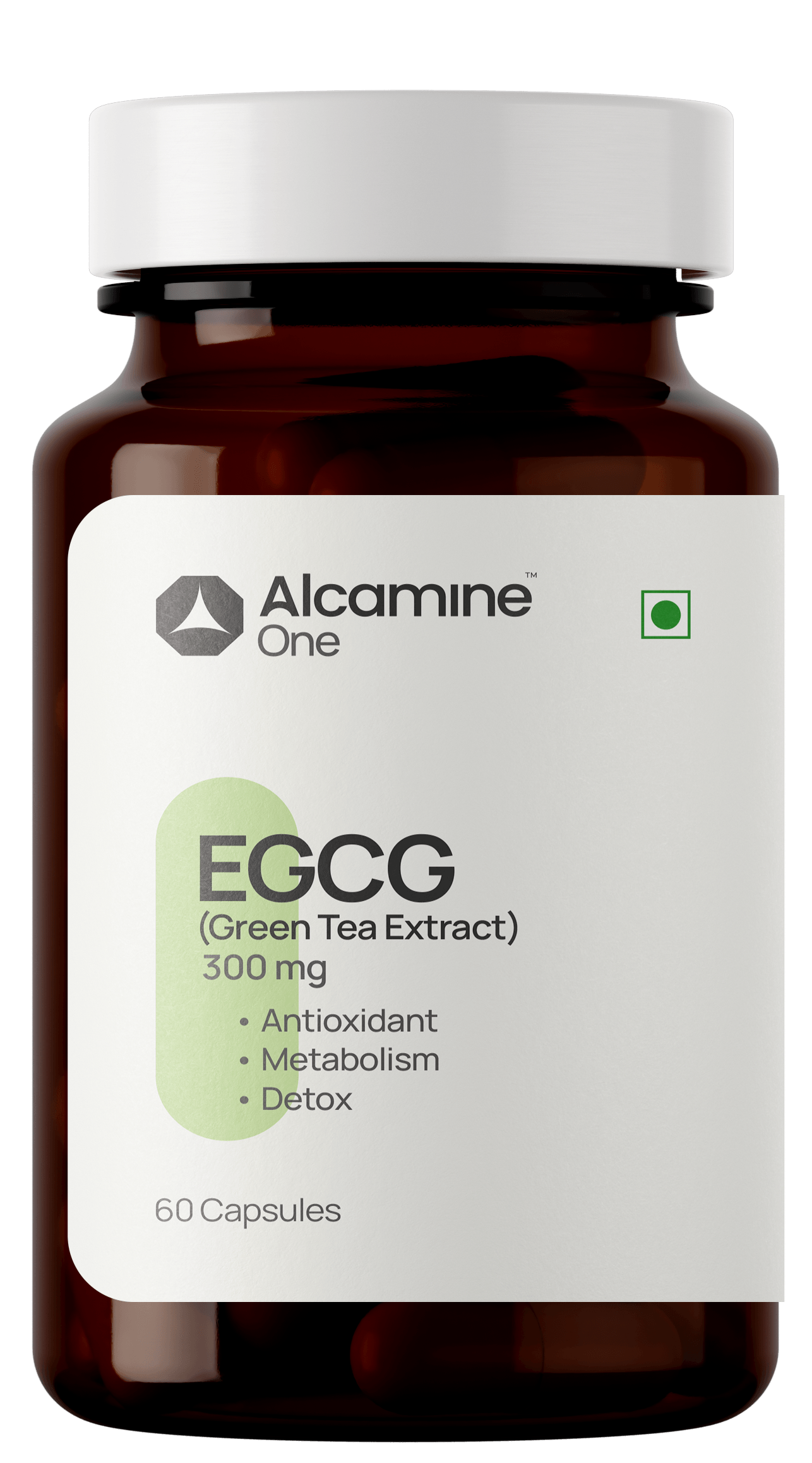 Alcamine EGCG Green Tea Extract 300 mg | Metabolism, Energy & Antioxidant Support