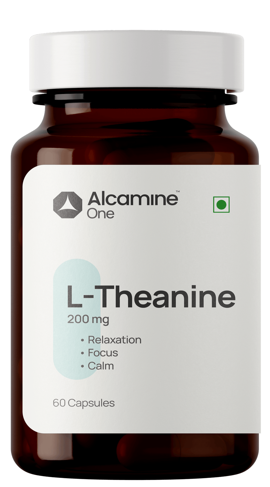 Alcamine L-Theanine 200 mg | Calm, Focus & Stress Support