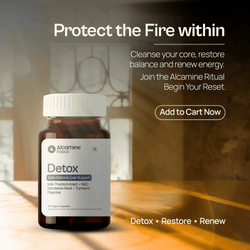 Alcamine Liver Support & Detox Supplement with Milk Thistle, NAC, Dandelion Root & Turmeric (60 Capsules) thumbnail 8