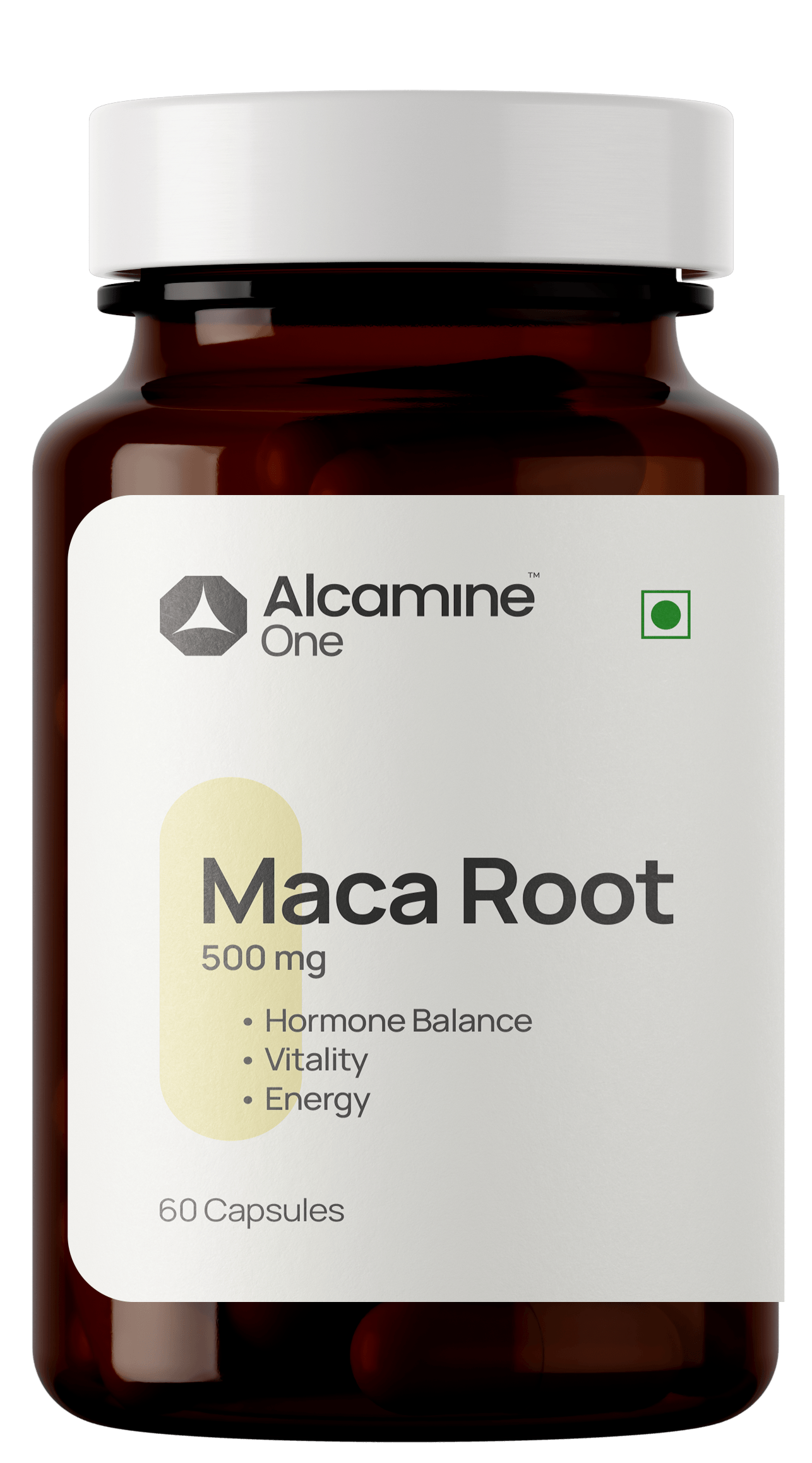 Alcamine Maca Root 500 mg | Energy, Hormonal Balance & Vitality Support
