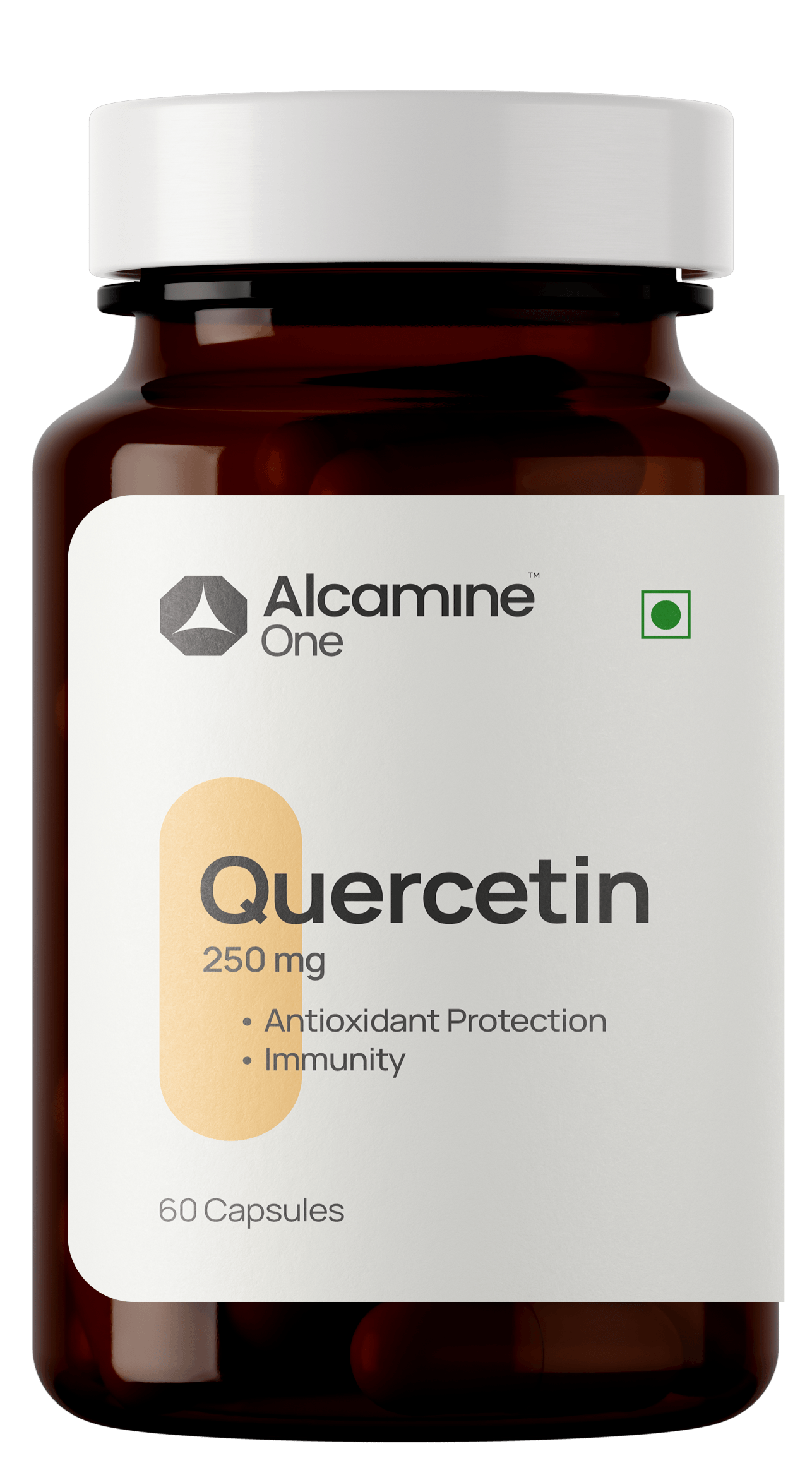 Alcamine Quercetin 500 mg | Immunity, Antioxidant & Wellness Support