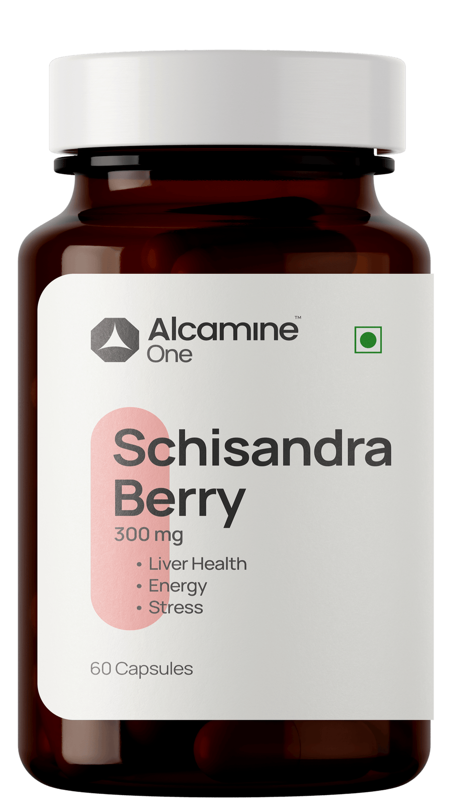 Alcamine Schisandra Berry 500 mg | Stress, Endurance & Liver Support